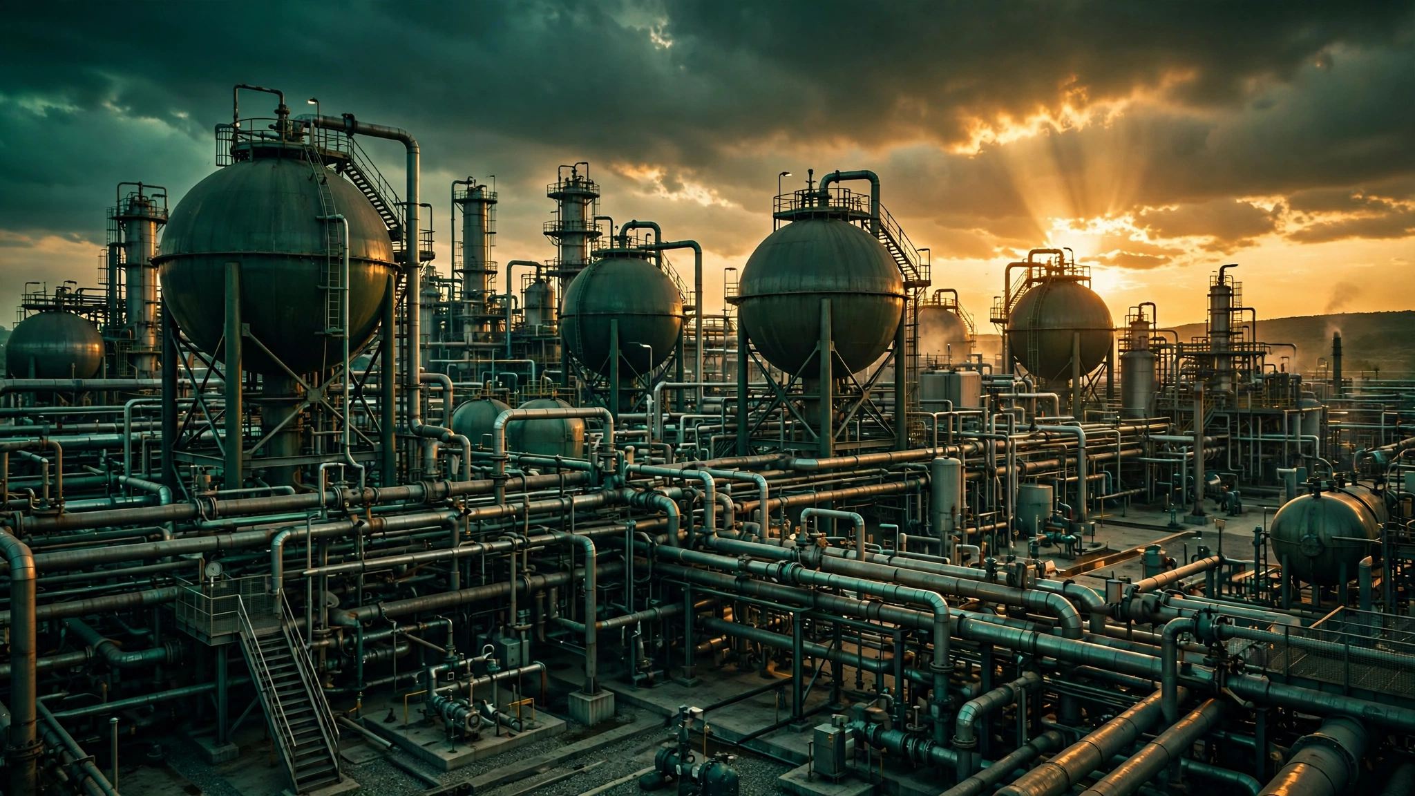 Industrial gas equipment and production facility